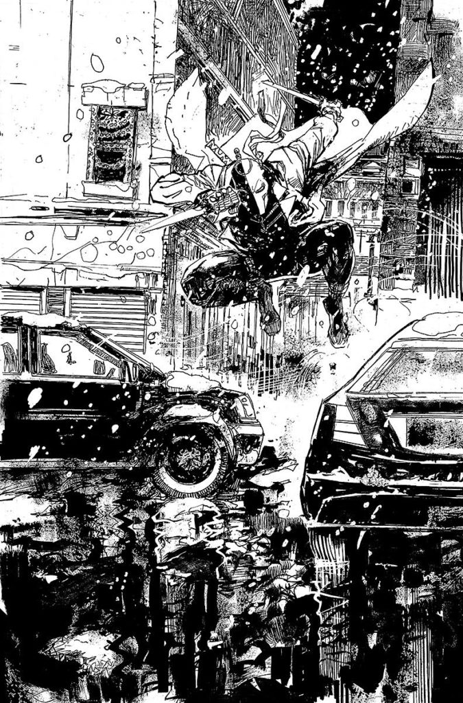 deathstroke #11 pg 4-inks